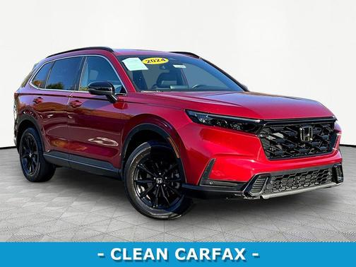 Radiant Red Metallic 2024 Honda CR-V Hybrid Sport AWD