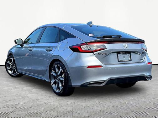 Solar Silver Metallic 2026 Honda Civic Hybrid Sport Touring