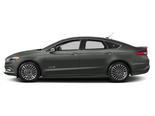 Blue Metallic 2018 Ford Fusion Hybrid Titanium