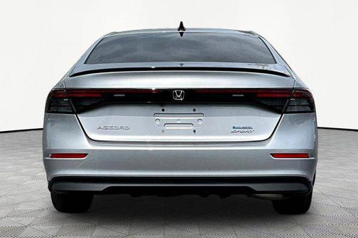 Solar Silver Metallic 2025 Honda Accord Hybrid Sport