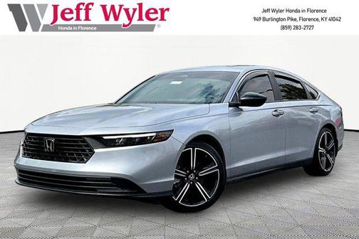 Solar Silver Metallic 2025 Honda Accord Hybrid Sport