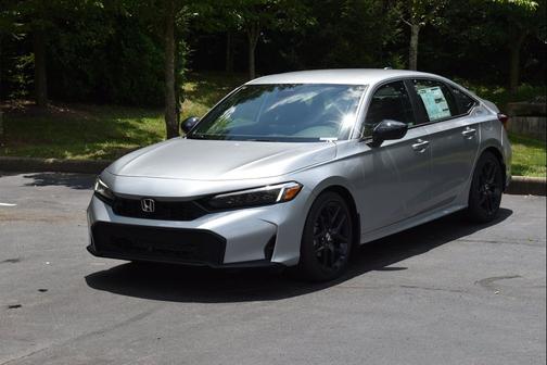 Solar Silver Metallic 2026 Honda Civic Sport