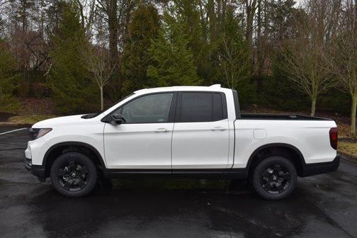 Platinum White Pearl 2026 Honda Ridgeline Black