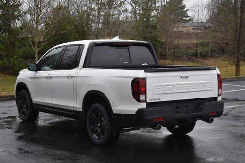 Platinum White Pearl 2026 Honda Ridgeline Black
