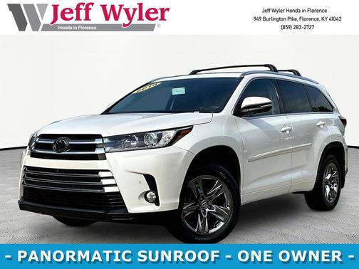 Blizzard Pearl 2018 Toyota Highlander Limited