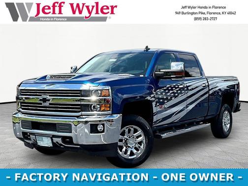 Deep Ocean Blue Metallic 2019 Chevrolet Silverado 2500 LTZ