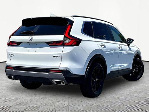 Platinum White Pearl 2024 Honda CR-V Hybrid Sport AWD