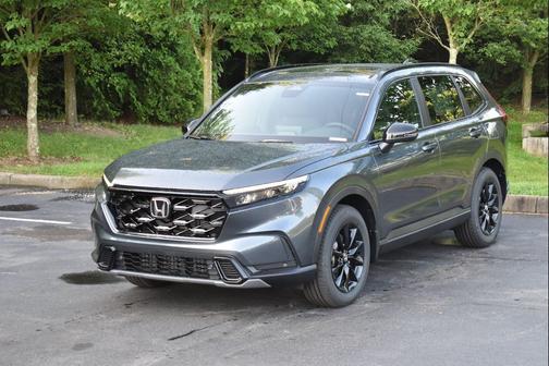Meteorite Gray Metallic 2026 Honda CR-V Hybrid Sport-L AWD