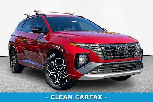 Red Crimson 2022 Hyundai TUCSON N Line