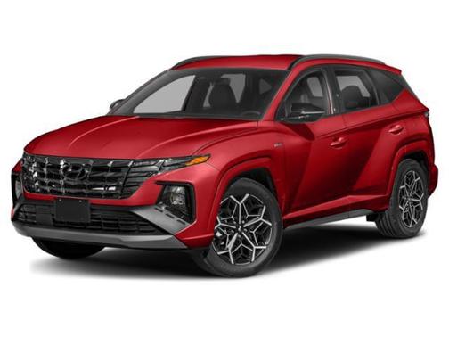 Red Crimson 2022 Hyundai TUCSON N Line