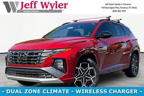 Red Crimson 2022 Hyundai TUCSON N Line