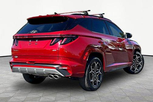 Red Crimson 2022 Hyundai TUCSON N Line