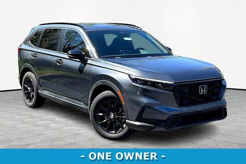 Gray 2024 Honda CR-V Hybrid Sport AWD