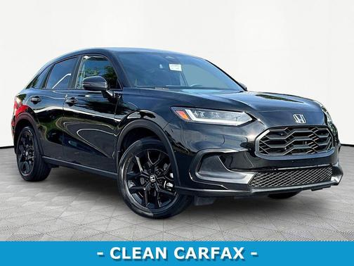 Crystal Black Pearl 2025 Honda HR-V AWD Sport