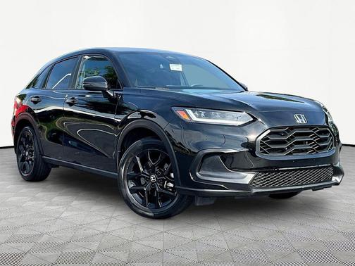 Crystal Black Pearl 2025 Honda HR-V AWD Sport