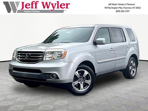 Alabaster Silver Metallic 2015 Honda Pilot SE