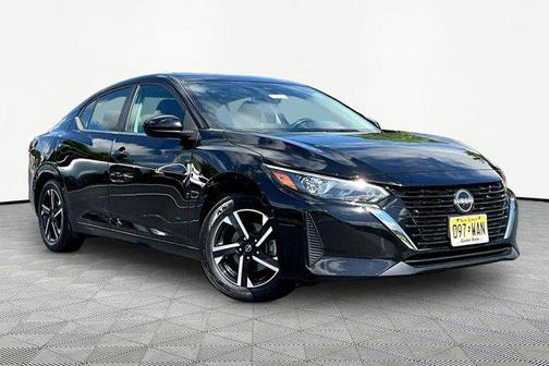 Super Black 2024 Nissan Sentra SV