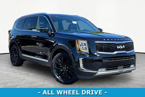 Ebony Black 2022 Kia Telluride SX