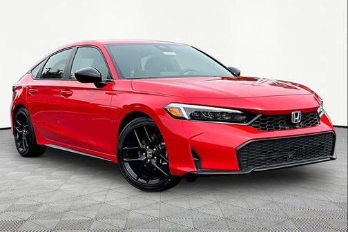 Rallye Red 2026 Honda Civic Sport