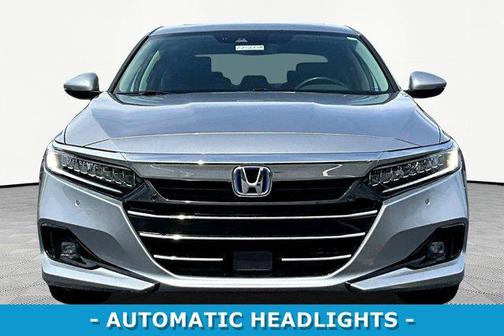 Lunar Silver Metallic 2021 Honda Accord Hybrid Touring