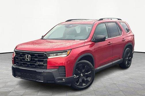 Radiant Red Metallic II 2026 Honda Pilot Black Edition