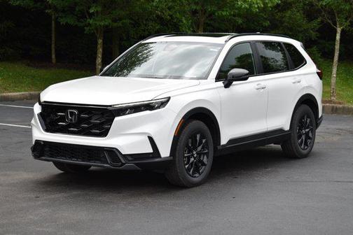 Platinum White Pearl 2026 Honda CR-V Hybrid Sport-L AWD