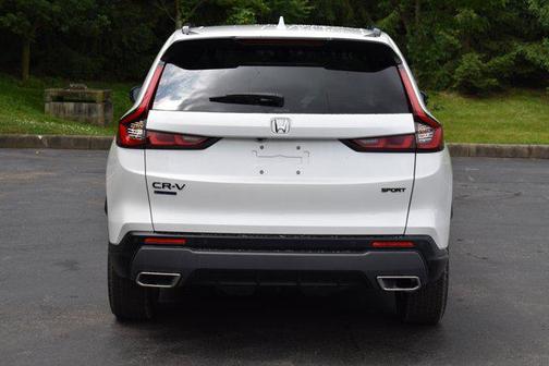 Platinum White Pearl 2026 Honda CR-V Hybrid Sport-L AWD