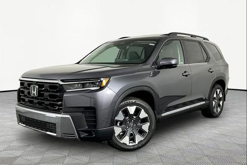 Modern Steel Metallic 2026 Honda Pilot Touring 8-Passenger
