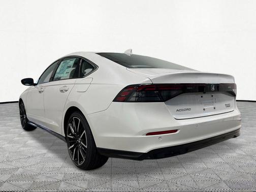 Platinum White 2026 Honda Accord Hybrid Touring