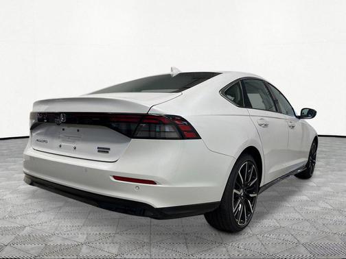 Platinum White 2026 Honda Accord Hybrid Touring