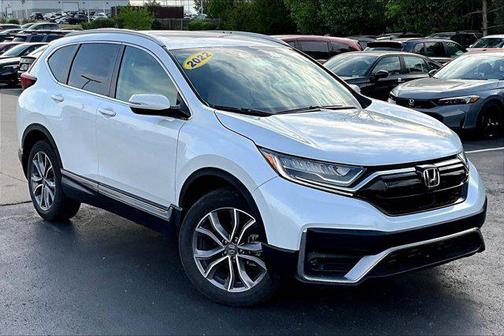 Platinum White Pearl 2022 Honda CR-V AWD Touring