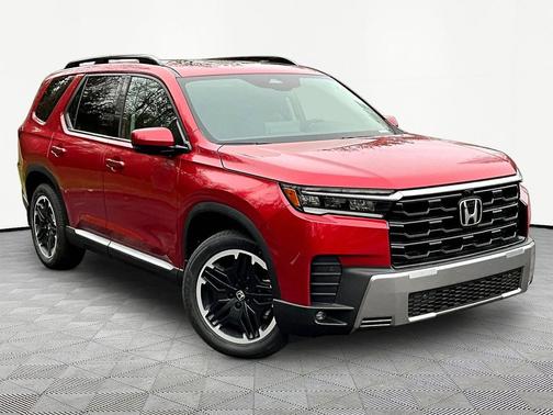 Radiant Red Metallic II 2026 Honda Pilot Touring 8-Passenger
