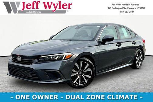 Aegean Blue Metallic 2024 Honda Civic EX