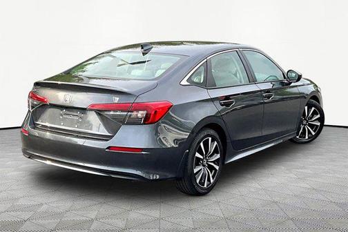Aegean Blue Metallic 2024 Honda Civic EX