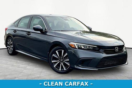 Aegean Blue Metallic 2024 Honda Civic EX