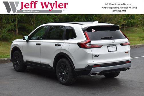 Platinum White Pearl 2026 Honda CR-V Hybrid TrailSport AWD