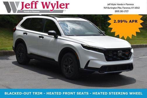 Platinum White Pearl 2026 Honda CR-V Hybrid TrailSport AWD