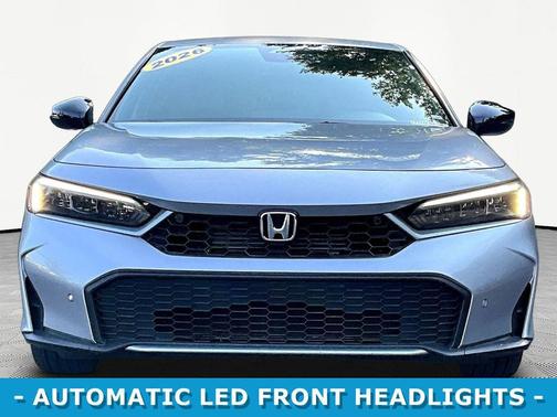 Solar Silver Metallic 2026 Honda Civic Hybrid Sport Touring