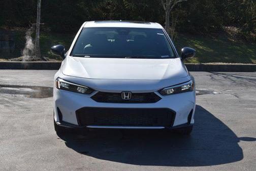 Platinum White Pearl 2026 Honda Civic Hybrid Sport Touring