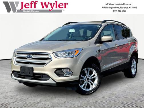 White Gold Metallic 2018 Ford Escape SEL