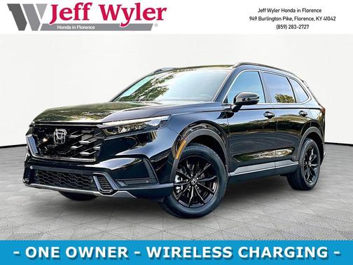 Crystal Black Pearl 2025 Honda CR-V Hybrid Sport AWD