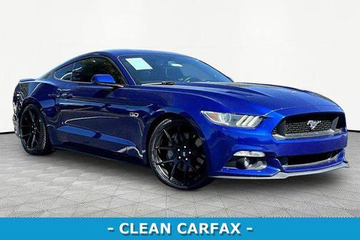 Blue Metallic 2016 Ford Mustang GT Premium