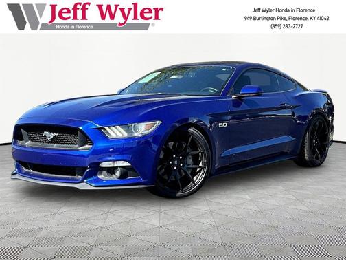 Blue Metallic 2016 Ford Mustang GT Premium