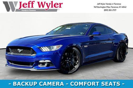Blue Metallic 2016 Ford Mustang GT Premium