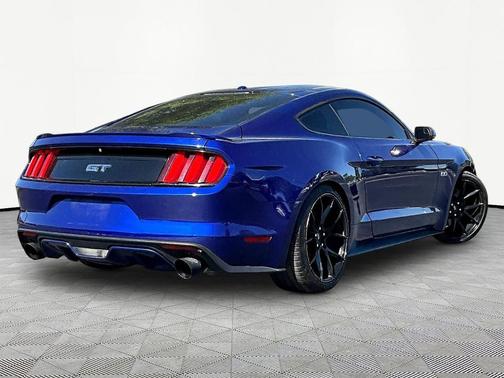 Blue Metallic 2016 Ford Mustang GT Premium