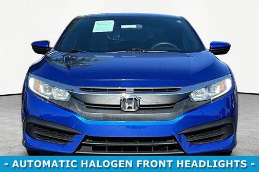 Aegean Blue Metallic 2018 Honda Civic LX
