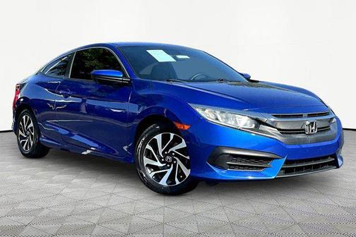 Aegean Blue Metallic 2018 Honda Civic LX