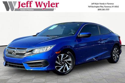 Aegean Blue Metallic 2018 Honda Civic LX