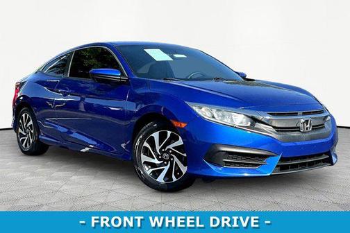 Aegean Blue Metallic 2018 Honda Civic LX