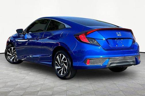 Aegean Blue Metallic 2018 Honda Civic LX